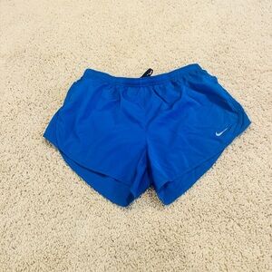 Nike Women's Vibrant Blue Athletic Shorts